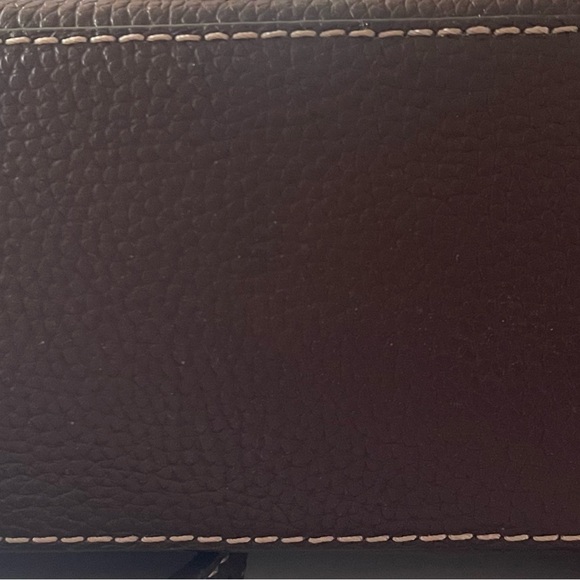 Kate Spade Brown Leather Satchel with Adjustable Strap - Picture 5 of 6